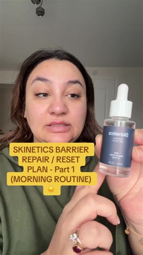 SKINETICS BARRIER RESET SKIN PLAN. This plan has worked wonder for people and it’s worked for people with all skin types and skin issues! This routine should be done for two weeks minimum. And then you can incorporate your actives. Make sure you Save and share this plan! #fyp #skincareroutine #skineticsbarrierresetplan #barrierrepair #skinbarrier