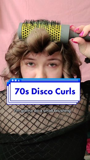 70s Disco Curls Tutorial