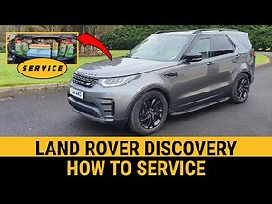 Land Rover Discovery Oil filter Air filter Oil Change Engine Service Oil Level Check Range Rover