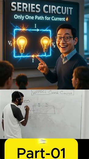 সিরিজ সার্কিট কাকে বলে? 🤔 | Series Circuit Concept Clear in 1 Minute! ⚡ | Part 01