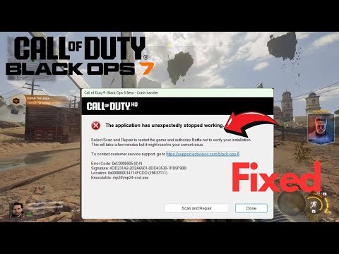How to Fix COD Black Ops 7 Error Code 0xC0000005 (cod.exe Crash)