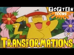Top 10 Cartoon Transformations