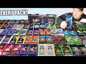 I Opened EVERY Collector Pack of Magic the Gathering Cards!