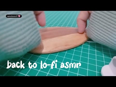 ASMR Lo-fi with Earphone Mic and Tapping Triggers
