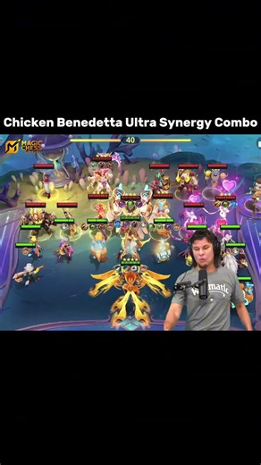 Chicken Benedetta Ultra Synergy Combo #mcgg #magicchessgogo #magicchess
