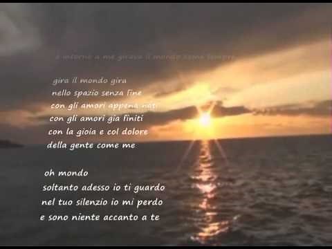 Gianni Morandi - Il mondo lyrics