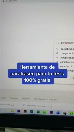 Herramienta de parafraseo para tu tesis 100% gratis #tesis #tesisonline #universidad