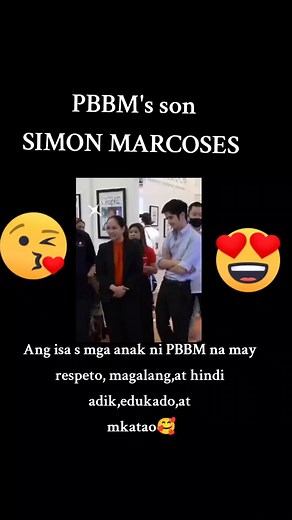 Simon Marcos is Back! Meet PBBM's Respectful, Educated Son | Simon Marcos