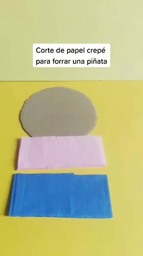 Aprende a forrar una piñata. Corte en forma de ondas. #papelcrepe #técnicaspiñateras #manualidades #hazlotumismo #manualidadesfaciles #diy #piñatas #piñataspersonalizadas #piñatascreativas #piñatasartesanales #piñataspasoapaso #piñatasinfantiles