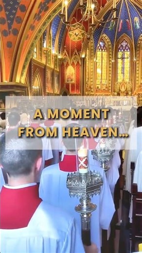 A Heavenly Sanctus in a Catholic Basilica ✨ Heralds of the Gospel