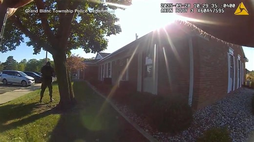 Bodycam footage released of the Michigan Church shooting