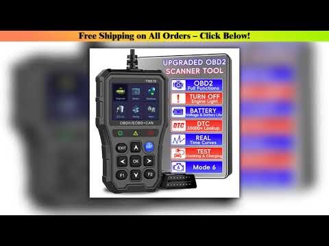 Professional OBD2 Scanner Diagnostic Tool Check Engine Light Vehicle Code Reader Car Fault Code