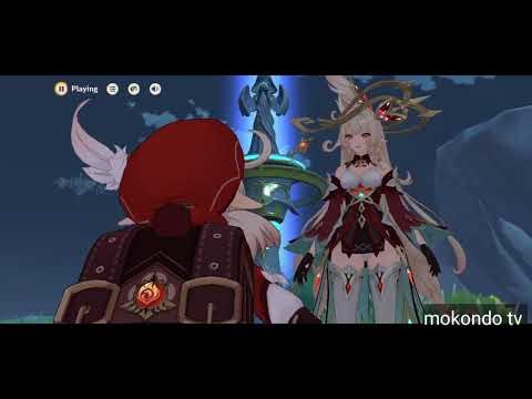 GENSHIN IMPACT 6.4 - ALICE AND KLEE FISHING WITH BOMB CUTSCENE