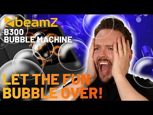 Make Your Party Pop! BeamZ B300 Bubble Machine - Demo & Features