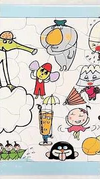 Dekoboko Friends toys for kids. 41 piece puzzle #Shorts