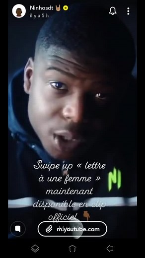 "lettre a une femme" maintenant disponible sur youtube clip officiel #...