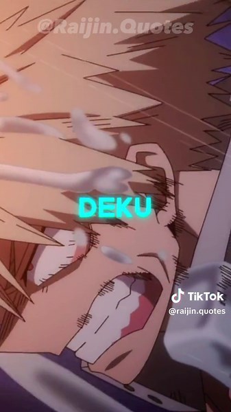 Heartfelt Deku Quotes and Encouragement from Classmates at UA