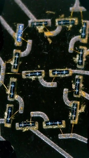 Litronix Man1 7-segment display #led #engineering #techtok