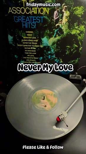 THE ASSOCIATION Never My Love New Silver GREATEST HITS Vinyl #fridaymusic #TheAssociation #vinyl #joereagoso #oldies #love #nevermylove | Friday Music