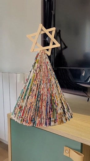 10K views · 432 reactions | Sapin de Noël à fabriquer avec un...