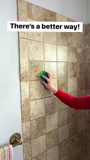 This cleaning #hack is so simple! Use a swifter mop to clean your shower tile! 🫧 #cleaningtips #CleaningHacks #tipsandtricks #hacks | Jeff & Lauren