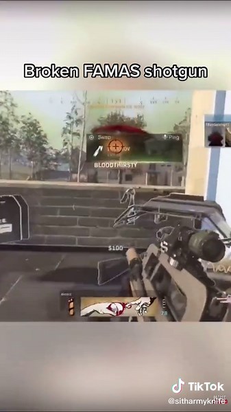 Throwback to the Broken FAMAS Shotgun in Warzone