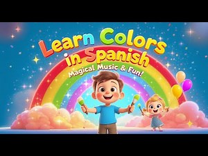 Learn Colors in Spanish with Magical Music! | Educational Kids Song | Aprende los Colores