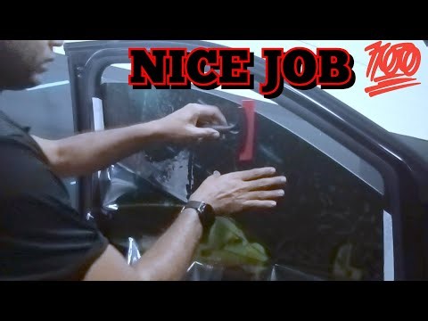 Full Car Front Door Window Tint Fixing A to Z | Professional Tint Installation Guide | Car Tint Pro