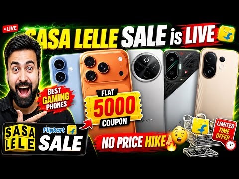 Biggest Discount! Gaming Phones in Flipkart Sasa Lele Sale ⚡️ Best Powerful Gaming Phone Under 30k