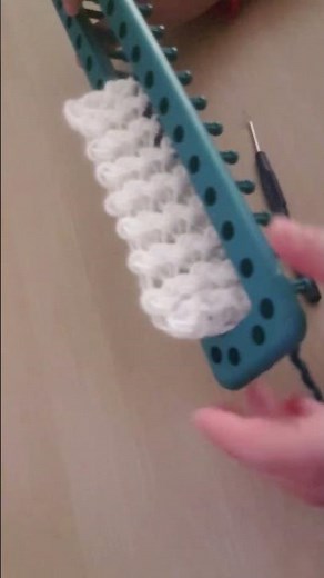 Knitting loom for beginners step by step #knitting #crochet