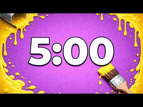 5 Minute Clean Up Timer (Silent Countdown)