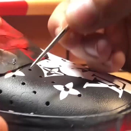 133K views · 98 reactions | AF1 Meets Supreme & Louis Vuitton in This Shoe Tutorial (Part 7) #reel #louisvuitton #supreme #af1 #fblifestyle | MARKO | Facebook