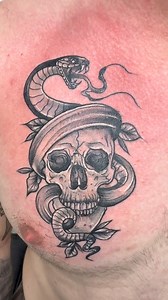 Cool one done by Trevor today | Skin Deep Tattoo Studio