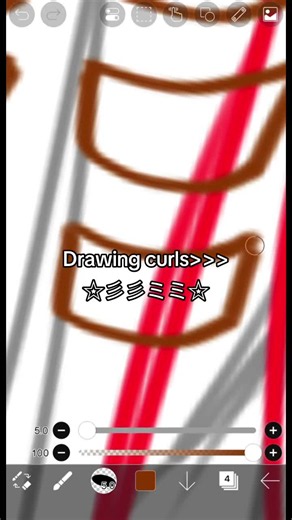 I love em, I love em #artistsoftiktok #art #digitalart #drawing #curls | drawings