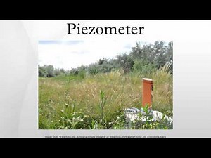 Piezometer