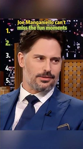 Joe Manganiello can't miss the fun moments.#funny#JoeManganiello#celebrity#foryou