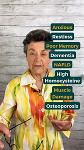 Have these symptoms? You may be #choline deficient… in fact, 90% of the population is 👀 This b-like vitamin is a critically important nutrient you’re likely missing in your everyday diet, one that plays a role in #metabolism and #cholesterol management, brain and heart health, bone and liver health, muscle function, and more. Comment CHOLINEBOOST to learn more about Dr. Brown's preferred form of #choline, choline citrate, ON SALE through October! | Better Bones, Better Body: Osteoporosis & Oste