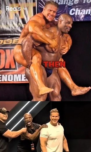 Ever meet Ronnie Coleman? These moments with Jay Cutler are awesome. Send Ronnie your best.