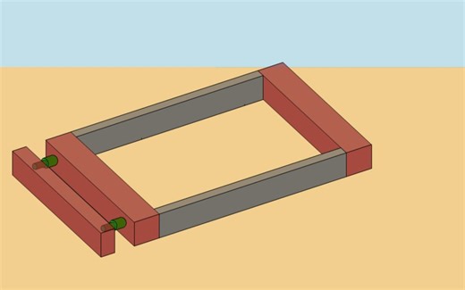 先张法预应力筋施工动画