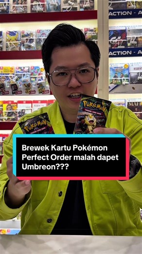 Buka Kartu Pokémon Perfect Order Dapet Umbreon