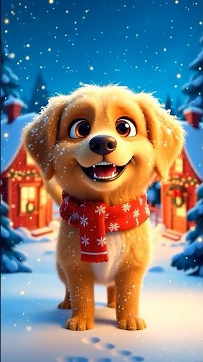 Magical Christmas Night 🧑‍🎄🌲🎁 #shorts #christmas #cartoonsforkids