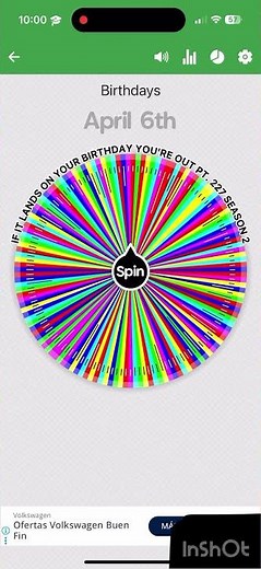 If it lands on your birthday you're out Pt. 227 Season 2