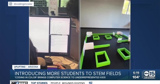 'Coding in Color' brings the world of computer science to underrepresented students