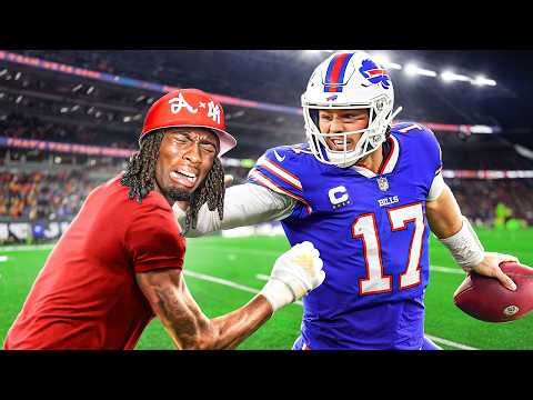 NFL PLAYERS VS YOUTUBERS