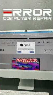 This iMac didn’t have a virus… but it sure looked like one.
