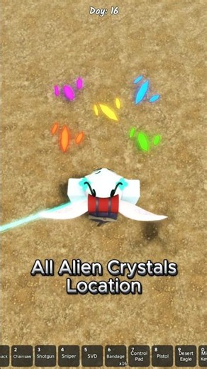 All Alien Crystals Location 👽 Survive The Apocalypse #survivetheapocalypse #roblox