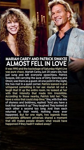 Mariah Carey and Patrick Swayze Almost Fell in Love