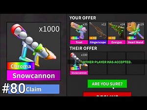 MM2 TRADING MONTAGE #80 (EPIC WINS!!!)