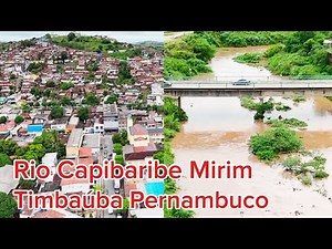 RIO CAPIBARIBE MIRIM TIMBAÚBA PE