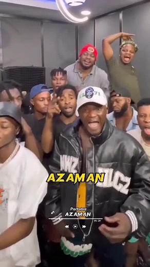 Portable Azaman - Nigerian Afrobeats Lyrics Performance